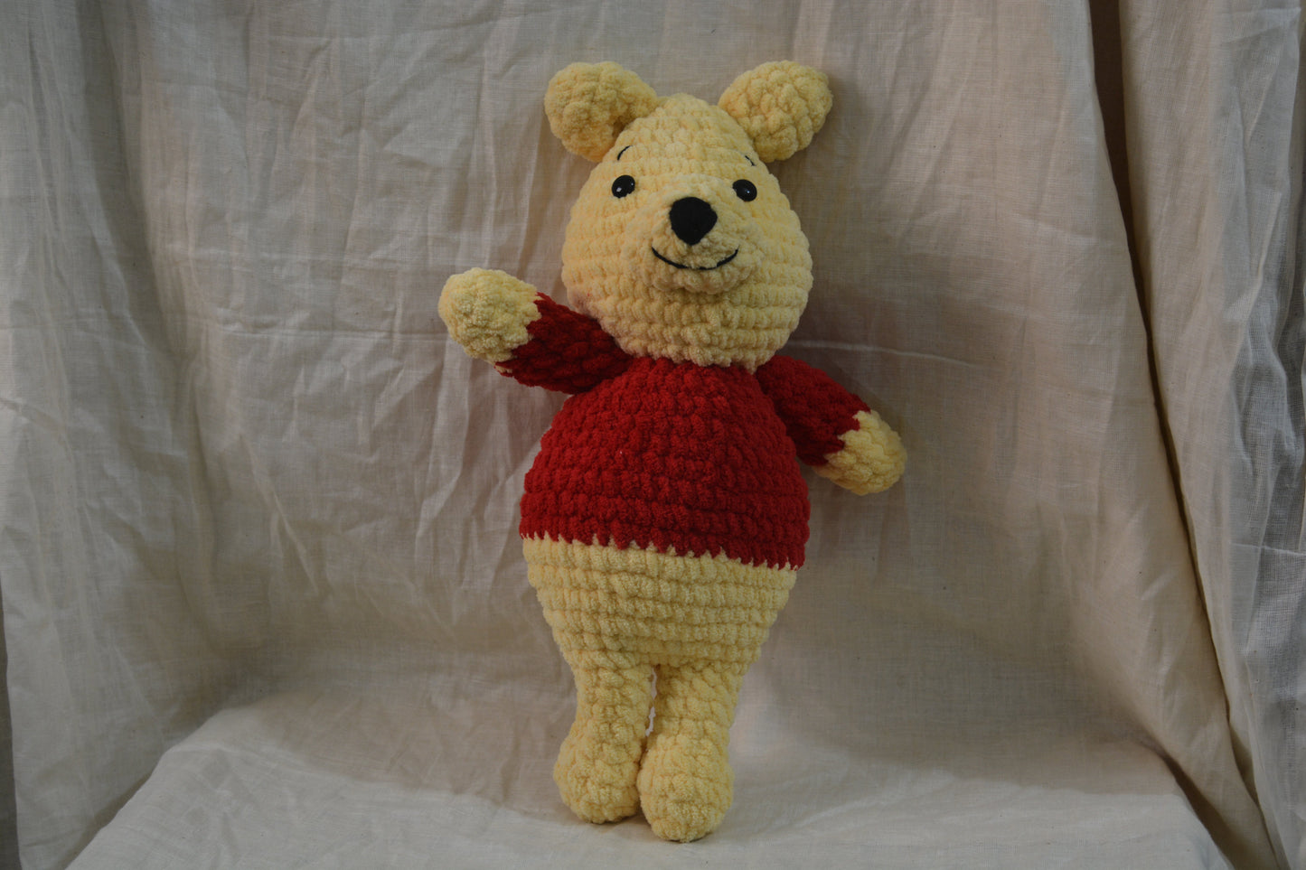 Winnie the Pooh Crochet Plush – Handcrafted with Love