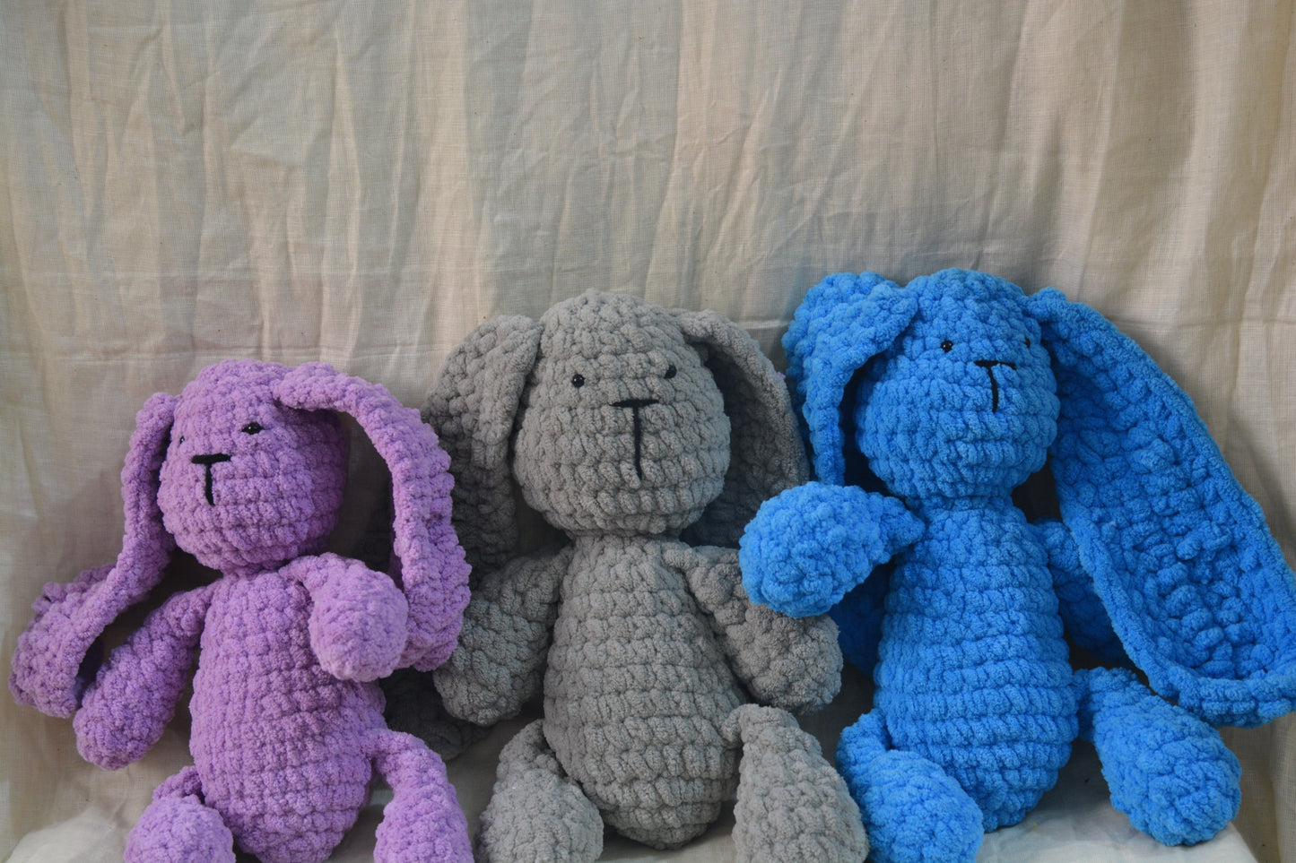 Bunny Floppy Ears Crochet Cuddle