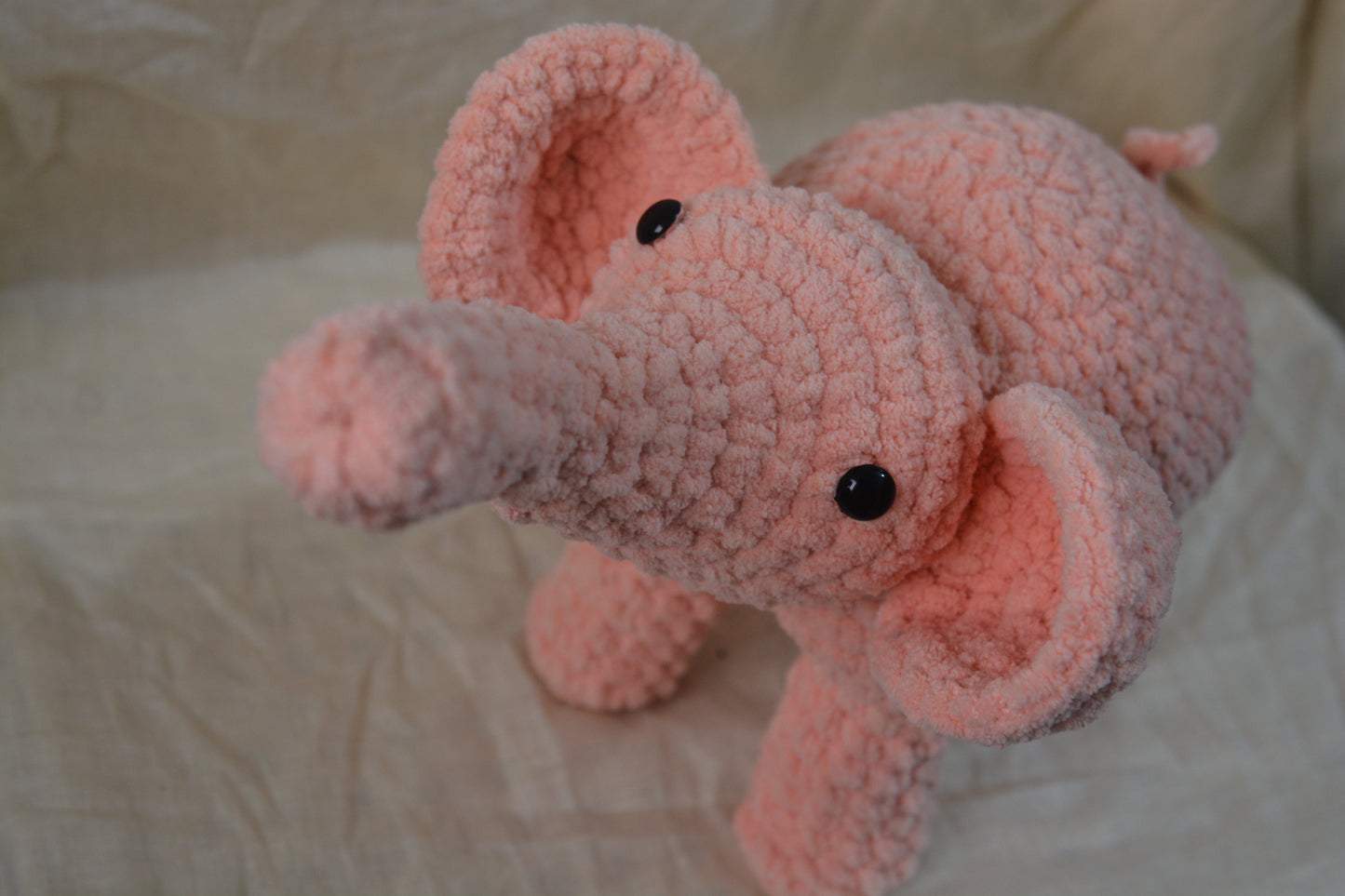 Ellie the Cuddly Crochet Elephant