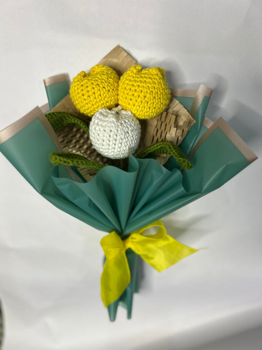 3 tulip bouquet