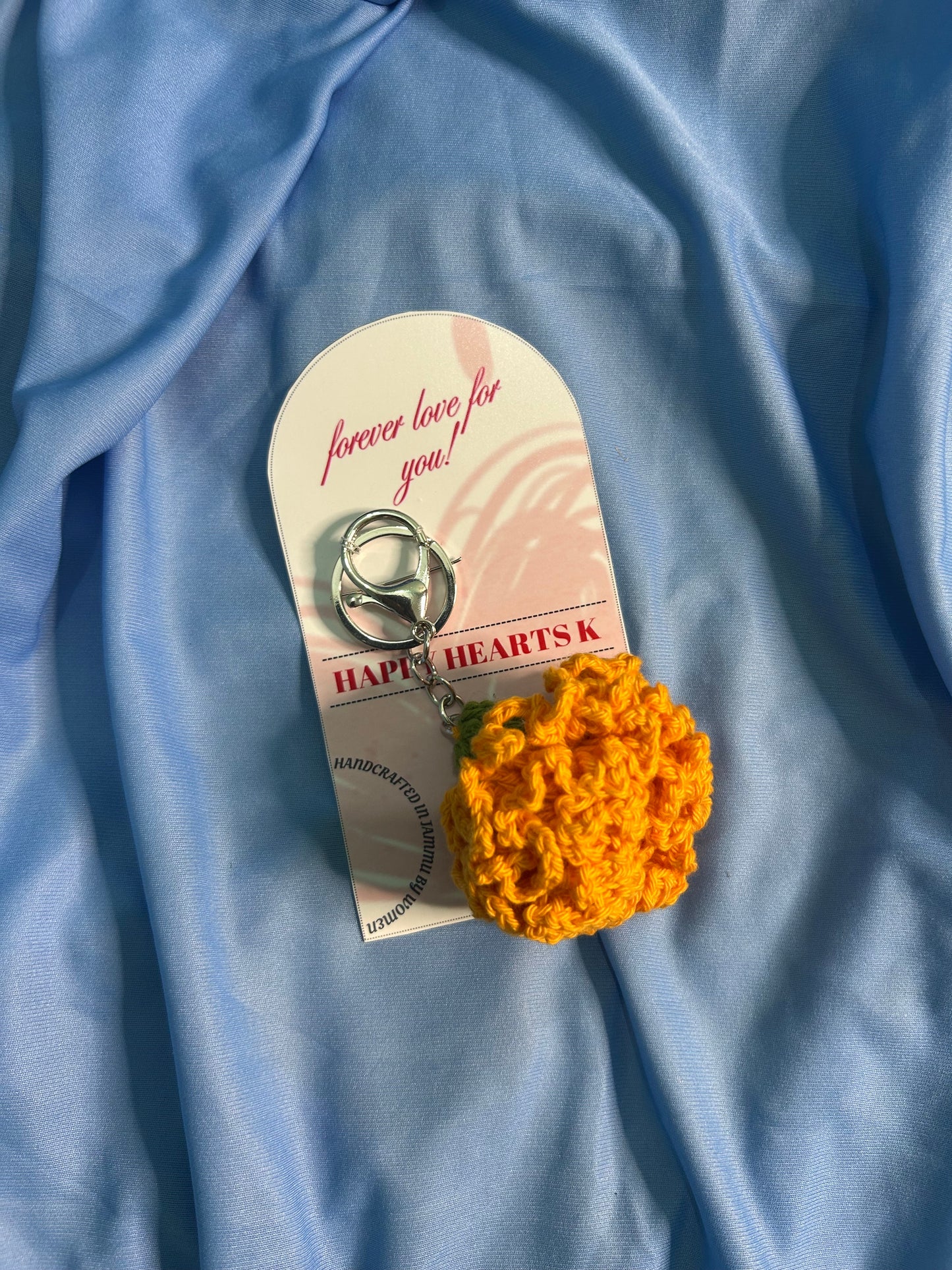 marigold keychain