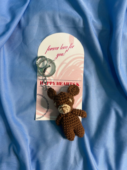 teddy keychain